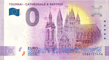 ZEBH-2022-1 TOURNAI - CATHÉDRALE & BEFFROI 