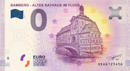 XEAG-2018-1 BAMBERG - ALTES RATHAUS IM FLUSS 