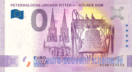 XEHH-2021-4 PETERSGLOCKE «DICKER PITTER®» - KÖLNER DOM 