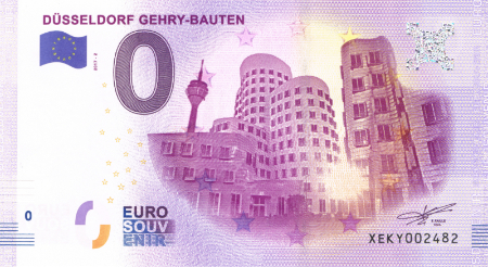 XEKY-2017-2 DÜSSELDORF GEHRY BAUTEN 
