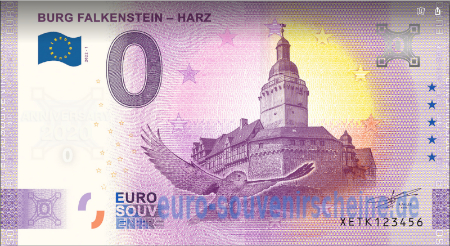 XETK-2022-1 BURG FALKENSTEIN - HARZ 