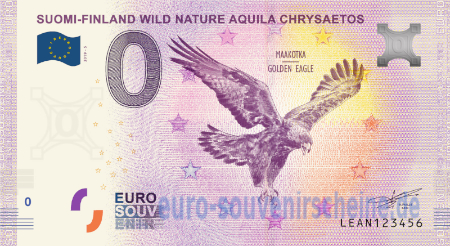 LEAN-2019-5 SUOMI-FINLAND WILD NATURE AQUILA CHRYSAETOS 