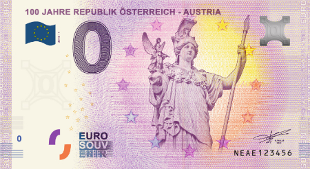 NEAE-2018-1 100 JAHRE REPUBLIK ÖSTERREICH - AUSTRIA 