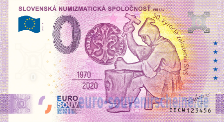 EECW-2020-1 SLOVENSKÁ NUMIZMATICKÁ SPOLOČNOSŤ PRI SAV